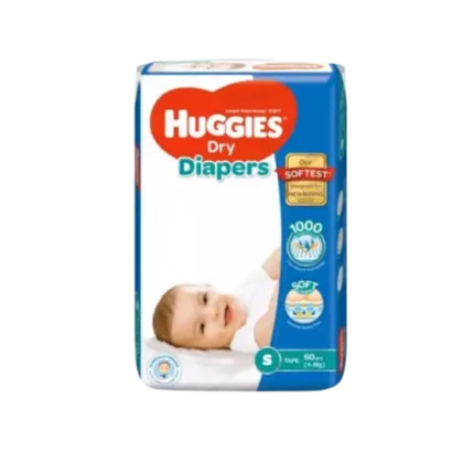 Huggies Small Belt System Baby Diapers 4-8kg Pack