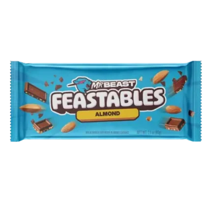 Mr Beast Feastables Chocolate Bar Almond