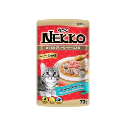 Nekko Pouch Tuna Topping Katsuobushi Gravy