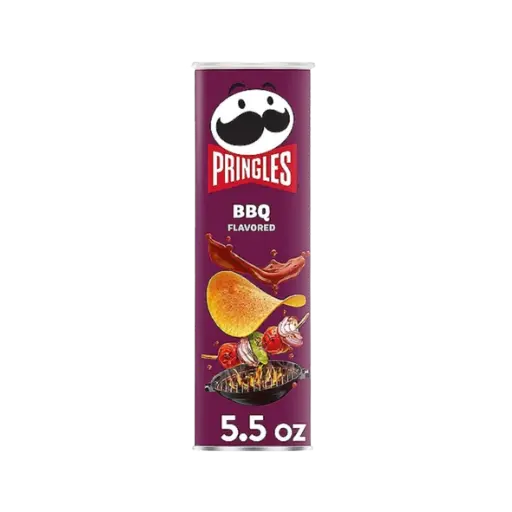 Pringles BBQ Potato Crisps Chips Pringles BBQ Potato Crisps Chips