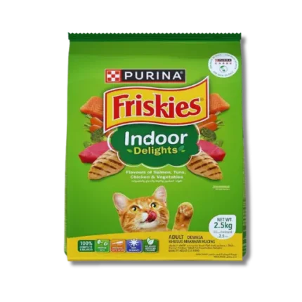 Purina Friskies Indoor Delights Adult Dry Cat Food